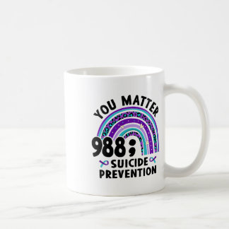 You Problem Semi Colon 988 Suicide Prevention Awar Coffee Mug