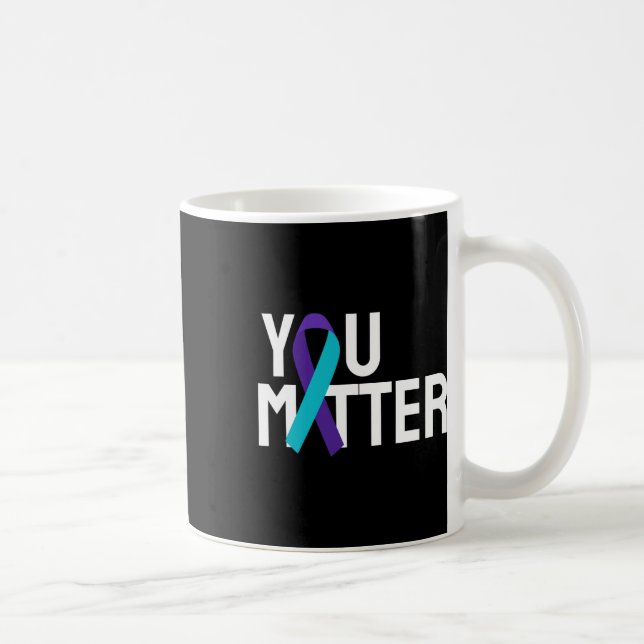 You Problem Suicide Prevention Awareness 4  Coffee Mug (Right)