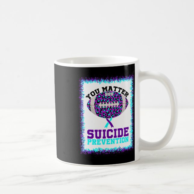You Problem Suicide Prevention Awareness American  Coffee Mug (Right)