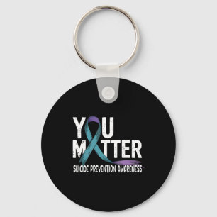 You Problem Support Suicide Prevention Awareness P Key Ring