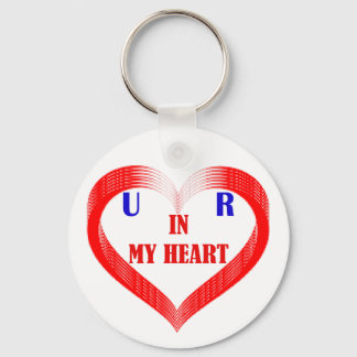YOU R IN MY HEART KEY RING