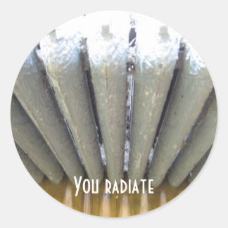 You Radiate Classic Round Sticker