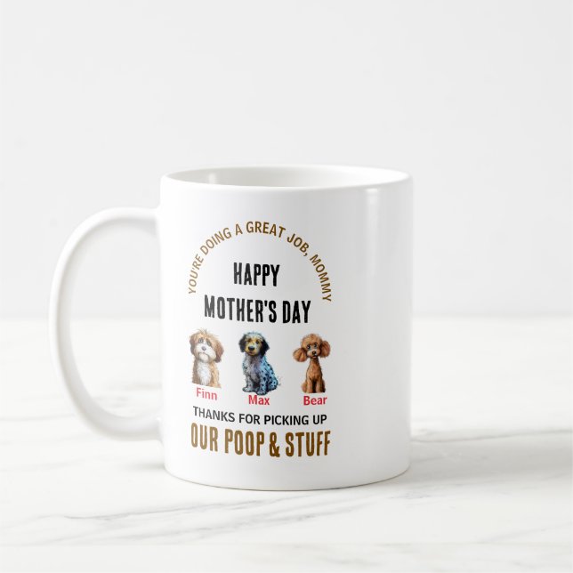 You’re Doing A Great Job Mommy – Cute Mother’s Day Coffee Mug (Left)