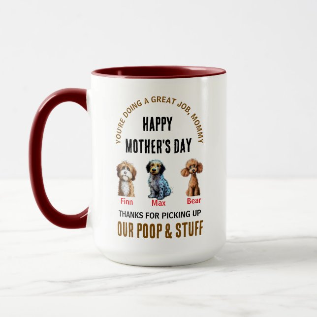You’re Doing A Great Job Mommy – Cute Mother’s Day Mug (Left)