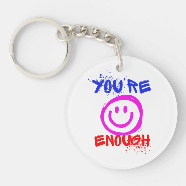 YOU RE ENOUGH KEY RING (Front)