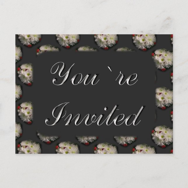 You`re Invited Invitation Postcard (Front)