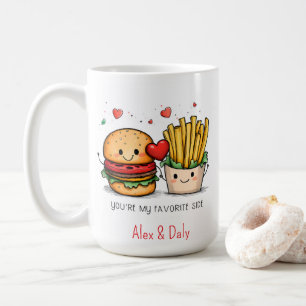 You’re My Favorite Side Cute Burger Mug