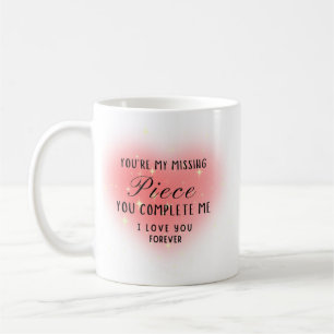 You’re My Missing Piece Personalise Coffee Mug