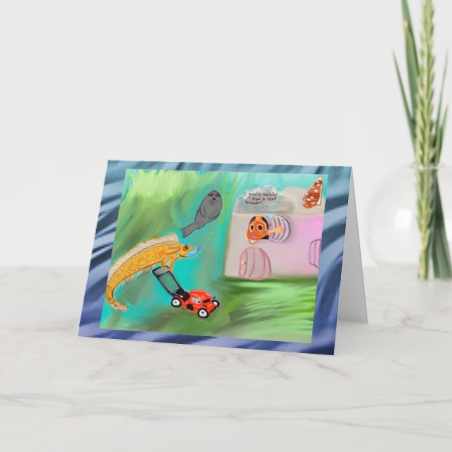 You’re Noisier Than A Leaf Blower Card (Front)