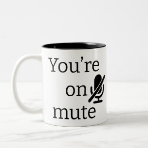 You’re on mute” Classic Manager Mug