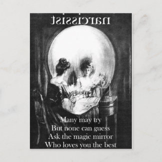 You’re so vain. postcard