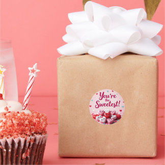 You’re the Sweetest! Candy Heart Sticker