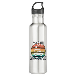 You Revolt Me EV Electric Vehicle Car Humor 710 Ml Water Bottle