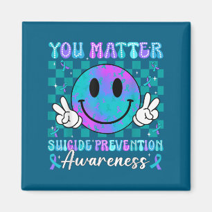 You Ribbon Suicide Prevention Awareness Women Men  Magnet