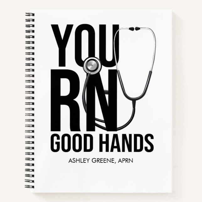 You RN Good Hands Notebook (Front)
