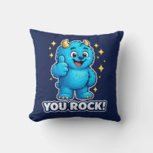 You Rock Blue Monster Navy Gold Superstar