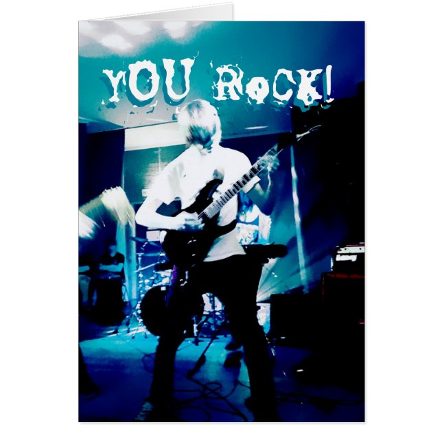 You Rock! Card (Front)