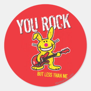 You Rock Classic Round Sticker