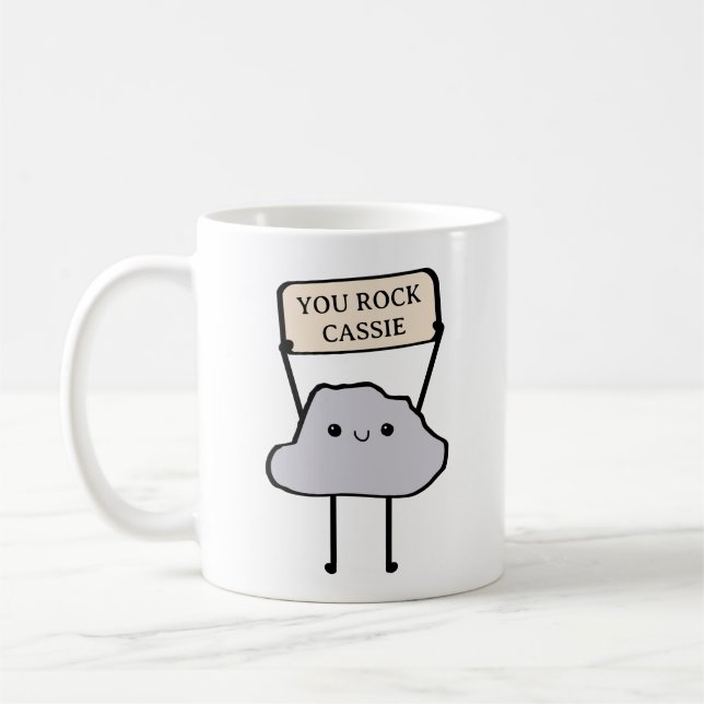 YOU ROCK COFFEE MUG (Left)