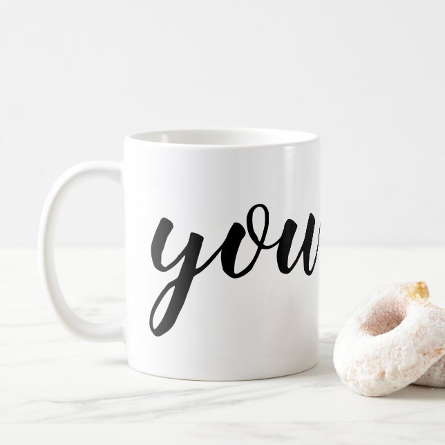 you rock coffee mug (With Donut)