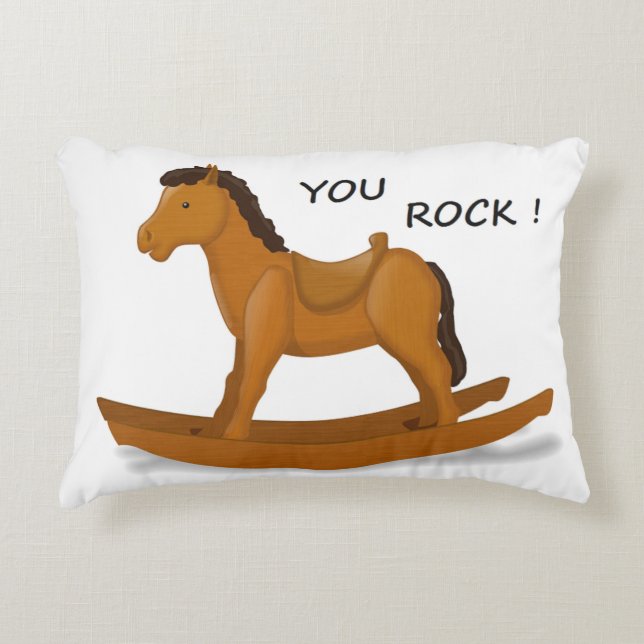YOU ROCK DECORATIVE CUSHION (Front)