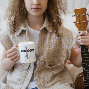 You Rock Guitar Mug