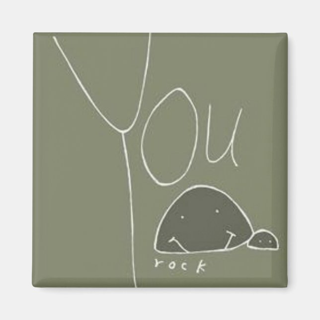 You Rock ! Magnet (Front)