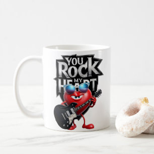 You Rock My Heart Mug – Cool Valentine Gift