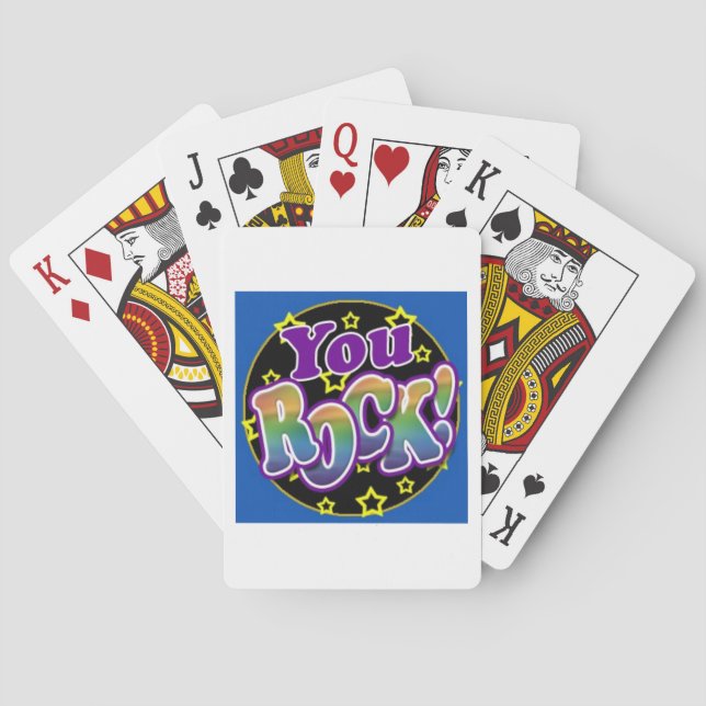 You Rock! Playing Cards (Back)