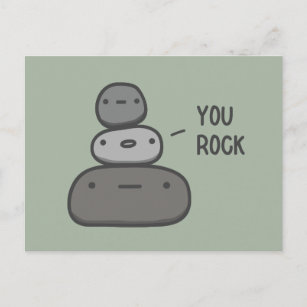 You Rock Postcard