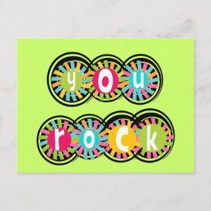 You Rock Postcard