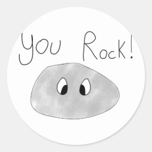 you rock sticker 
