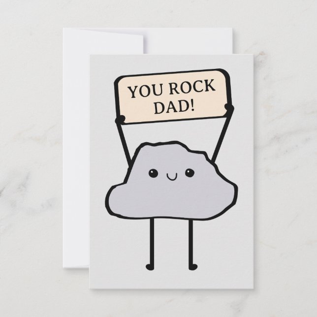 YOU ROCK THANK YOU CARD (Front)