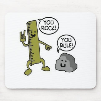 you rock you rule mouse pad