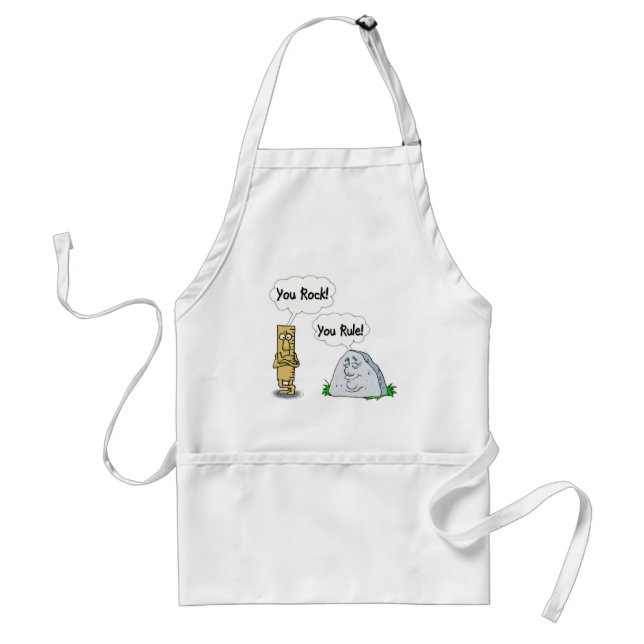 You Rock, You Rule Standard Apron (Front)