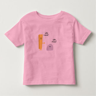 You rock you rule toddler ringer tee