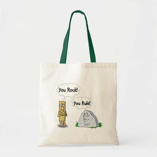 You Rock, You Rule Tote Bag (Front)