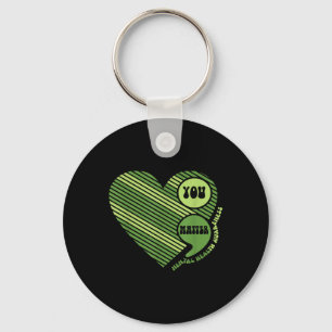 You Semicolon Mental Health Awareness Inspirationa Key Ring