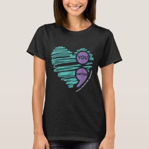 You Semicolon Suicide Prevention Awareness Month  T-Shirt