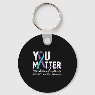 You Semicolon Suicide Prevention Awareness Week  Key Ring