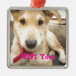 You Should WIFI Your Love Everyday Metal Ornament