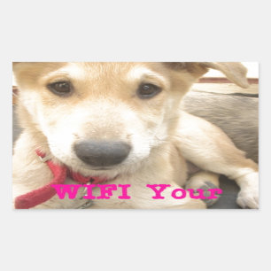 You Should WIFI Your Love Everyday Rectangular Sticker