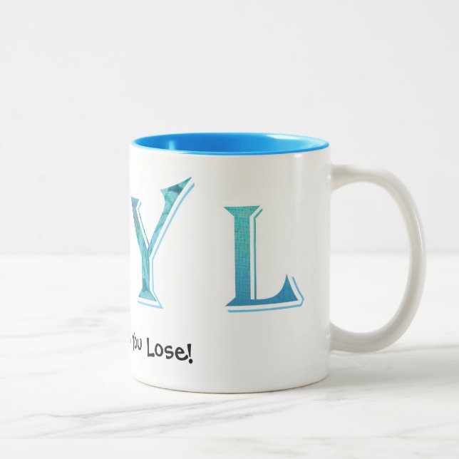 You Snooze, You Lose Two-Tone Coffee Mug (Right)