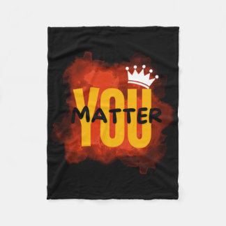 You Sticker27  Fleece Blanket