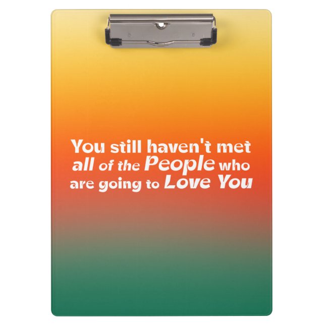 You still haven't met…  clipboard (Front)