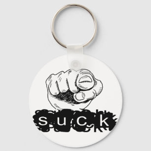 You Suck Key Ring