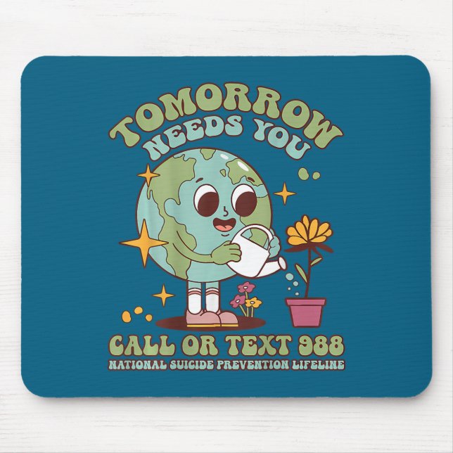 You Suicide Awareness Mental Health S  Mouse Pad (Front)