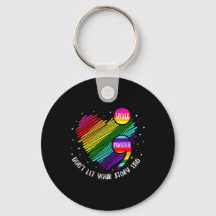 You Suicide Awareness Suicide Prevention Key Ring