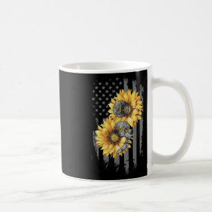 You Sunflower American Flag Suicide Prevention Coffee Mug