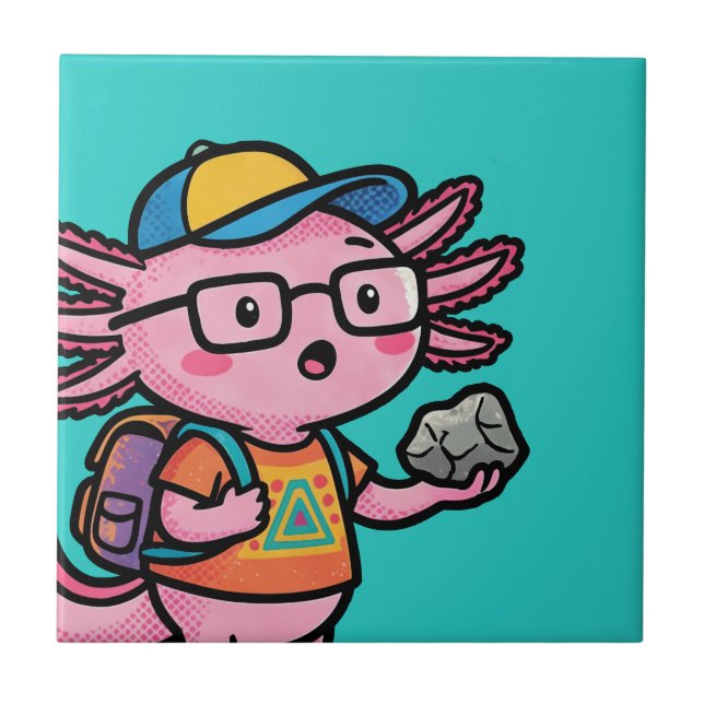 You sure axolotl questions Cute Sarcastic Meme Ceramic Tile (Front)